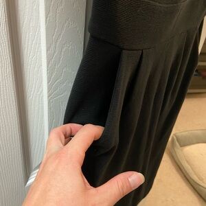 Banana Republic Black Strapless Dress Size 4